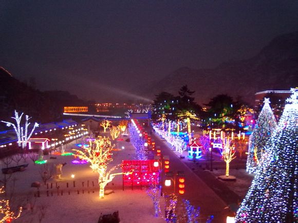 龍慶峽冰燈