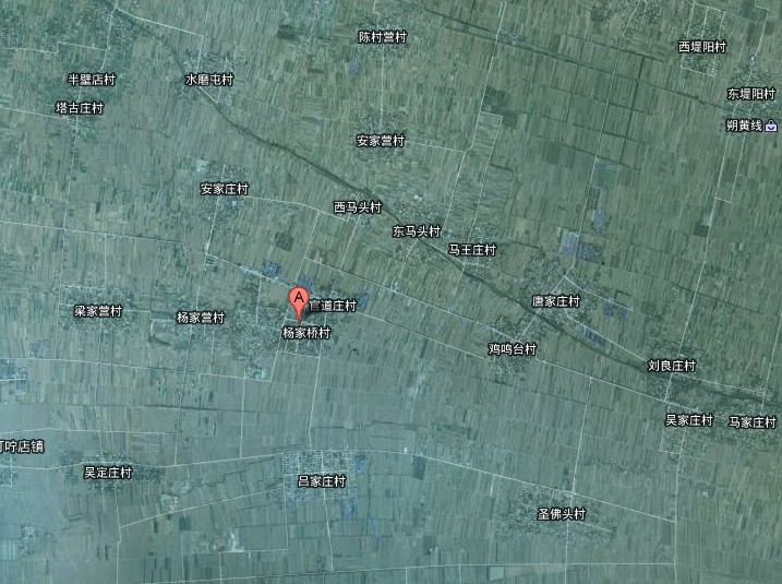 谷歌衛星地圖號頭莊鄉