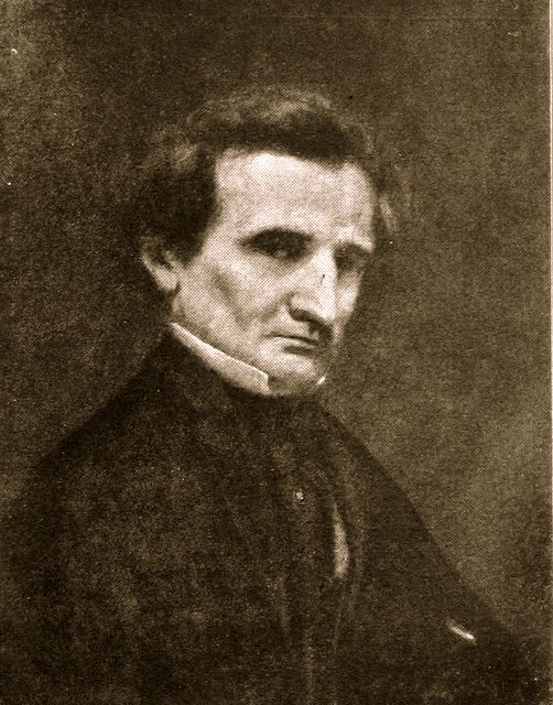 1850年47歲的柏遼茲畫像