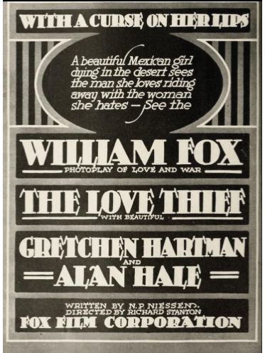The Love Thief(美國1916年Richard Stanton執導的電影) The Love Thief(美國1916年Richard Stanton執導的電影)