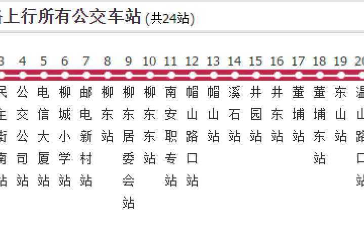 南安公交20路 南安公交20路