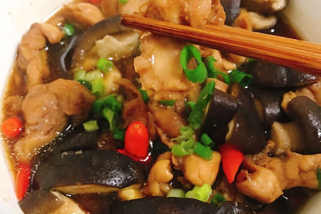 香菇蒸兔肉 香菇蒸兔肉