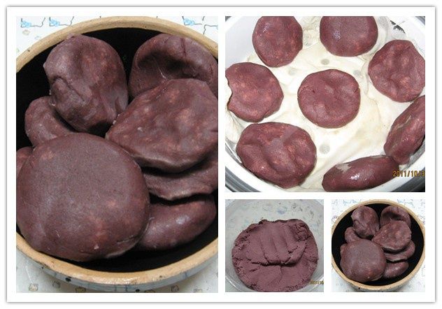 紫薯蕎麥粑 紫薯蕎麥粑