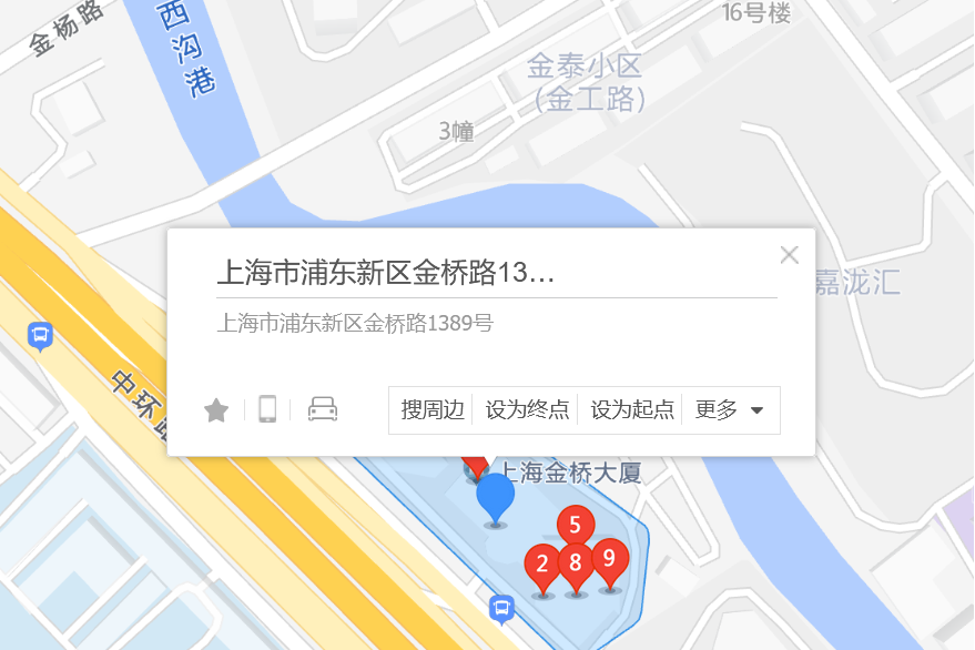 金橋路1389號