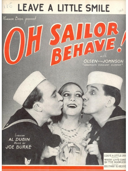 Oh, Sailor Behave!(美國1930年Ralph Murphy執導的電影) Oh, Sailor Behave!(美國1930年Ralph Murphy執導的電影)