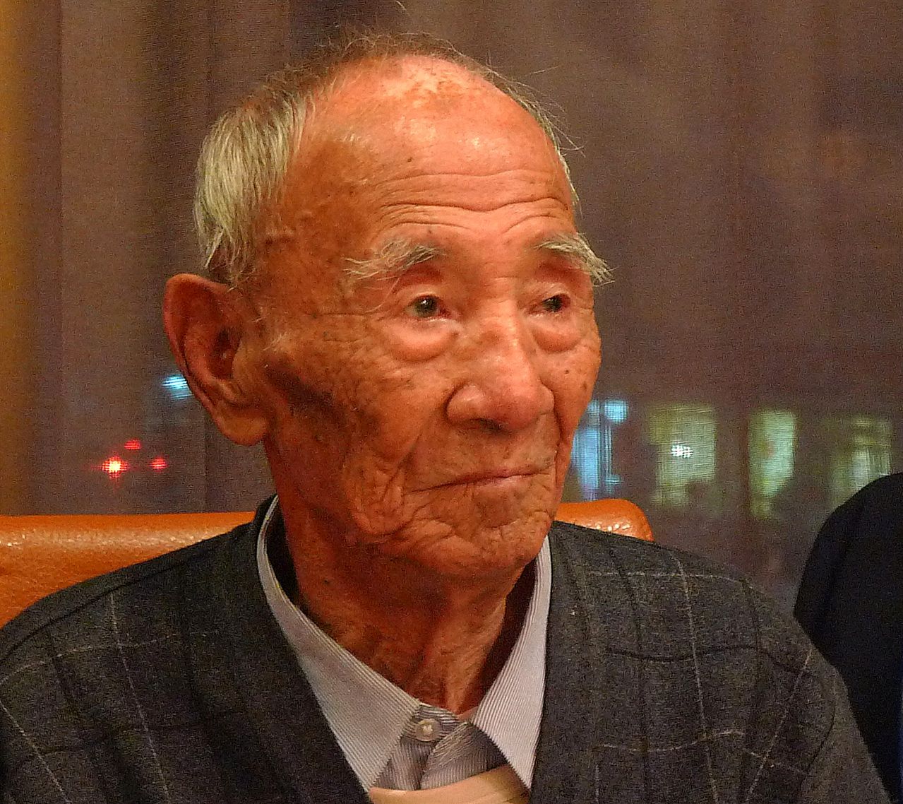 張文山88歲時照片