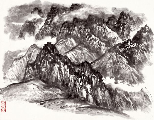 祁連山寫生25 祁連山寫生25