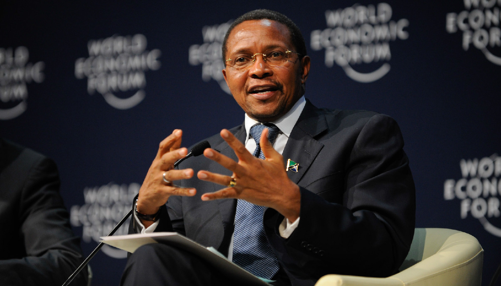 基奎特在2011年世界經濟論壇非洲峰會
