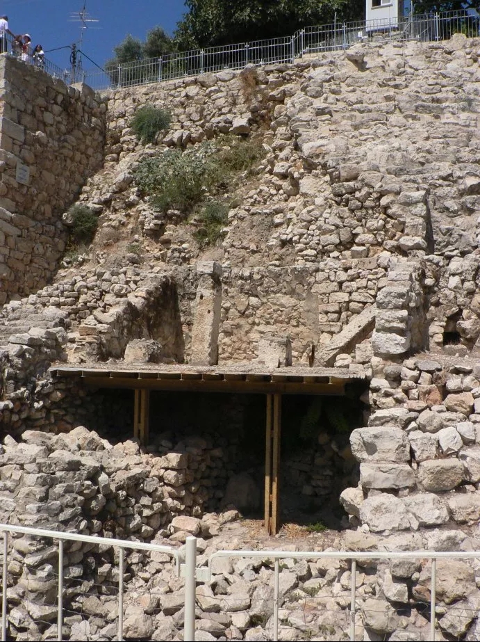 耶路撒冷城最古老的遺址 被認為建自大衛王的時代
