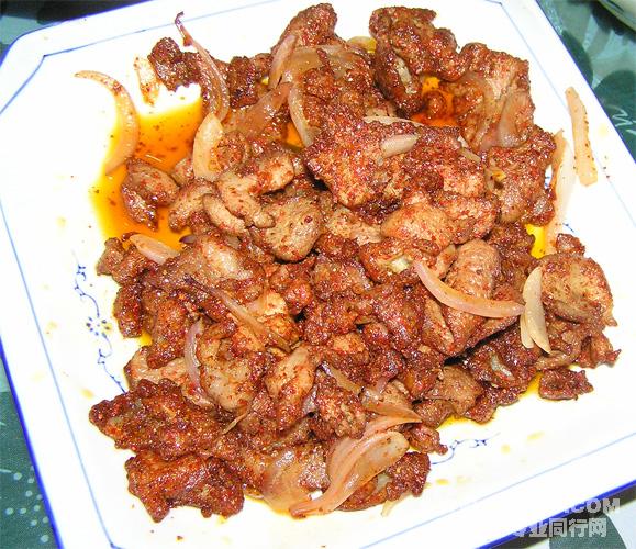 新疆風味洋蔥炒烤肉