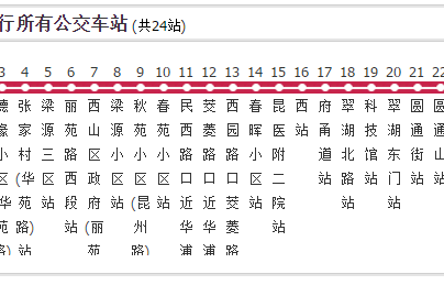 昆明公交101路 昆明公交101路