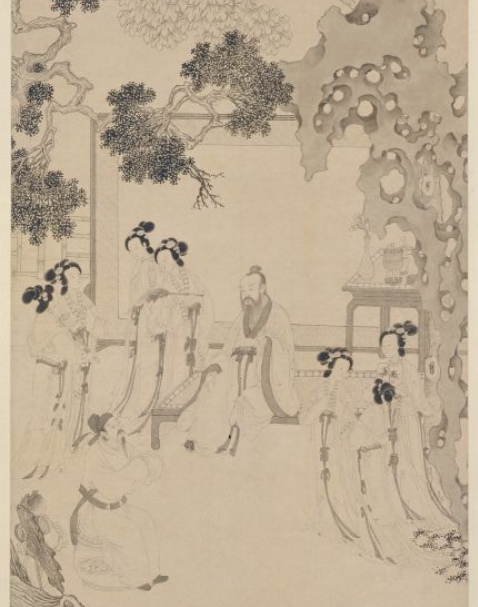 紅拂圖 紅拂圖