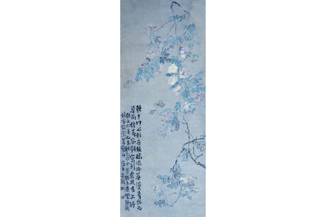 薔薇圖(清代李鱓創作的紙本設色畫)