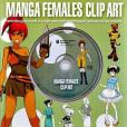 Manga Females Clip Art