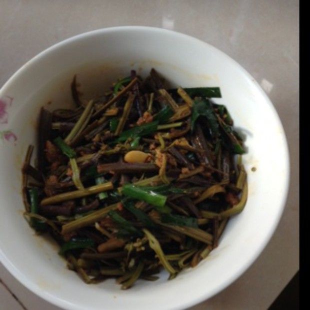 醬爆蕨菜 醬爆蕨菜