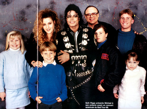 1988年，MJ的“Bad”全球巡演期間