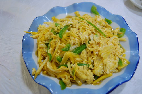 黃花菜炒雞蛋
