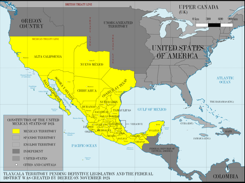 獨立之後的墨西哥