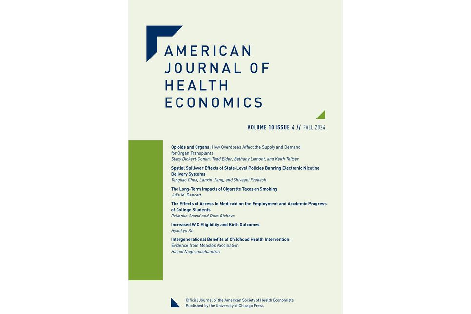 American Journal of Health Economics American Journal of Health Economics