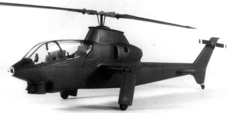 早期的Model 209設計，採用後三點式起落架