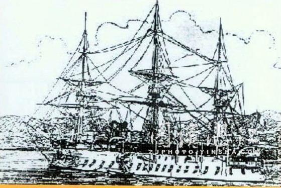 法國軍艦“白雅特”號(資料圖片)
