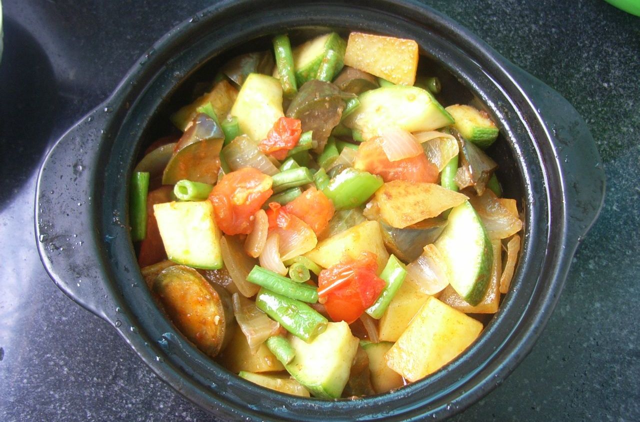 烤雜菜煲 烤雜菜煲