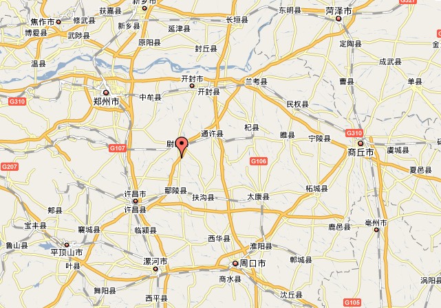 小陳鄉在河南省內位置