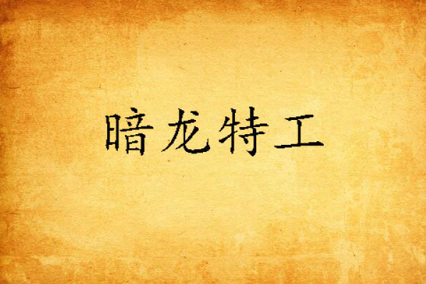 暗龍特工 暗龍特工
