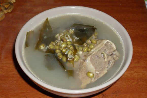 海帶綠豆骨頭湯