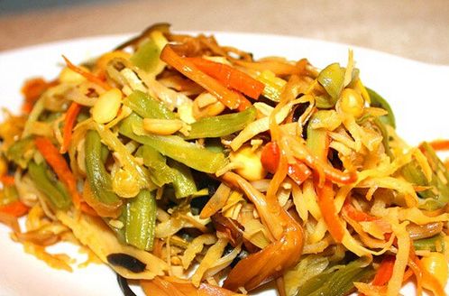 熗炒八寶菜 熗炒八寶菜