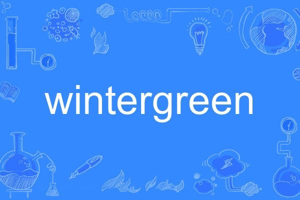 wintergreen wintergreen