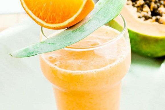 木瓜橘子汁