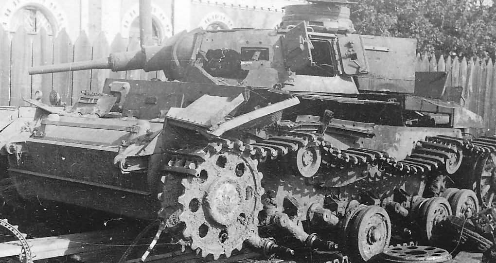 1941年在蘇聯被擊毀的三號坦克