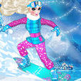 艾莎去滑雪