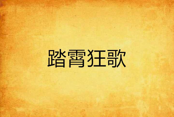 踏霄狂歌 踏霄狂歌