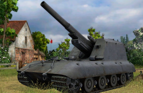 坦克世界中的E自行火炮