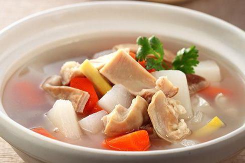 雙姜豬肚湯