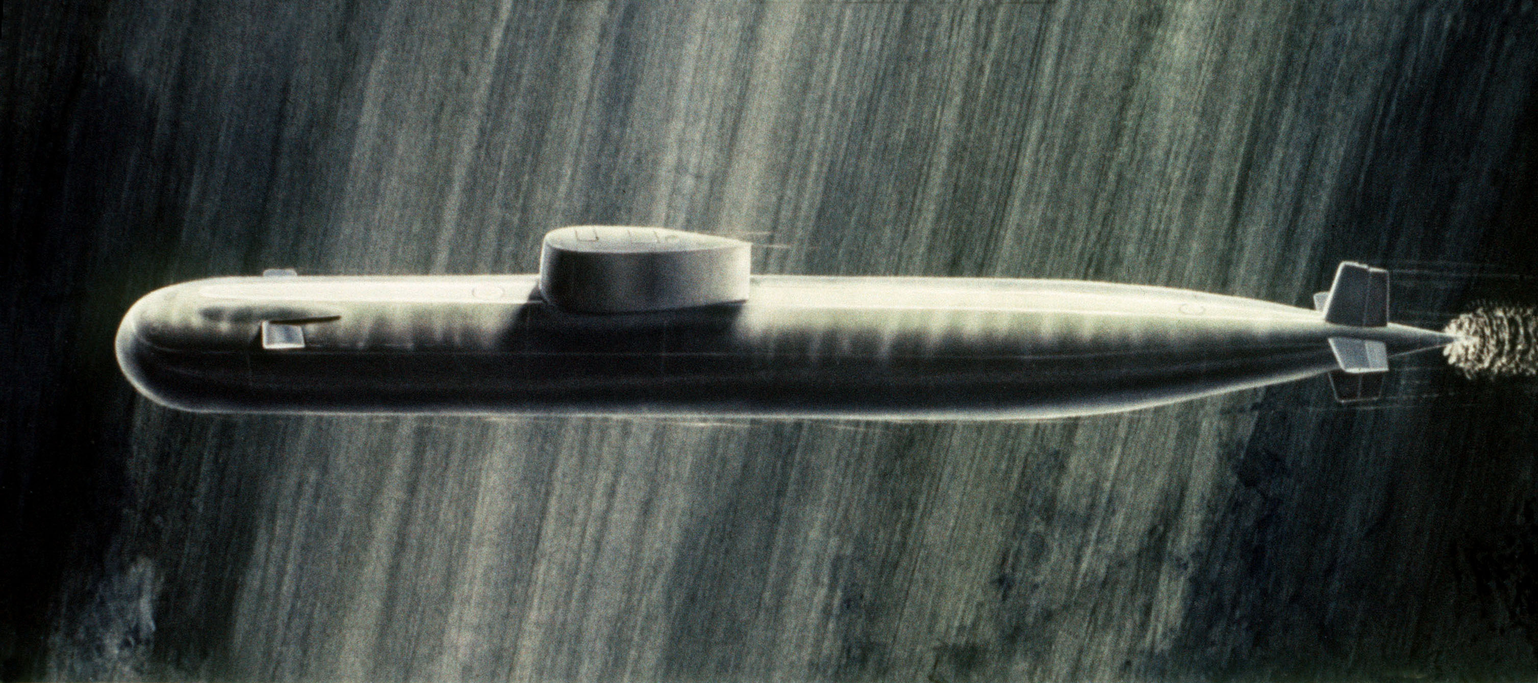 685型攻擊核潛艇概念圖
