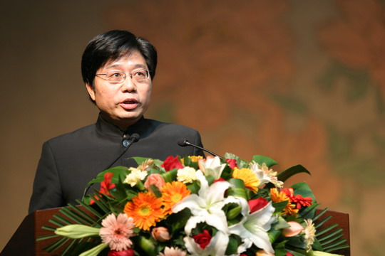 2007年11月29日蔡少華在陝西師範大學