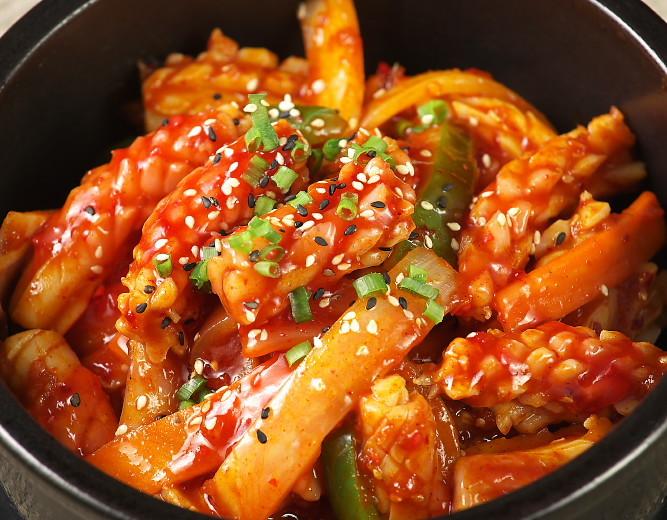 韓式拌魷魚絲