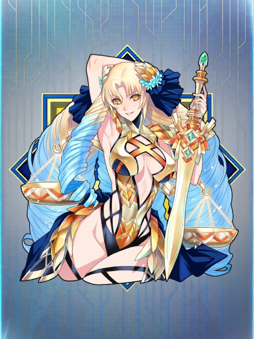 Lady Justice(手機遊戲《Fate/Grand Order》中的五星指令紋章) Lady Justice(手機遊戲《Fate/Grand Order》中的五星指令紋章)