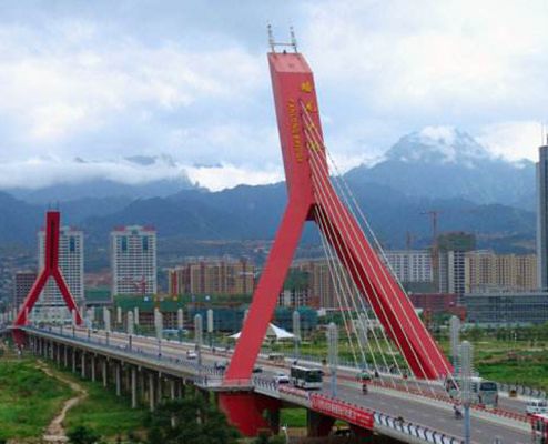 寶雞蟠龍大橋(蟠龍大橋(蟠龍大橋)) 寶雞蟠龍大橋(蟠龍大橋(蟠龍大橋))