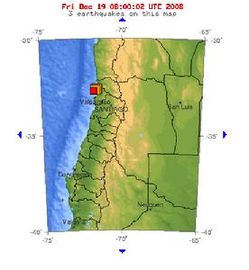 08年12月19日4點30瓦爾帕萊索沿岸5.2級地震