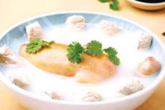 梭子魚丸湯 梭子魚丸湯