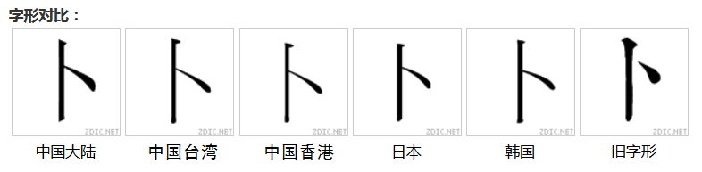 卜(漢語漢字)