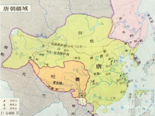 唐朝的疆域