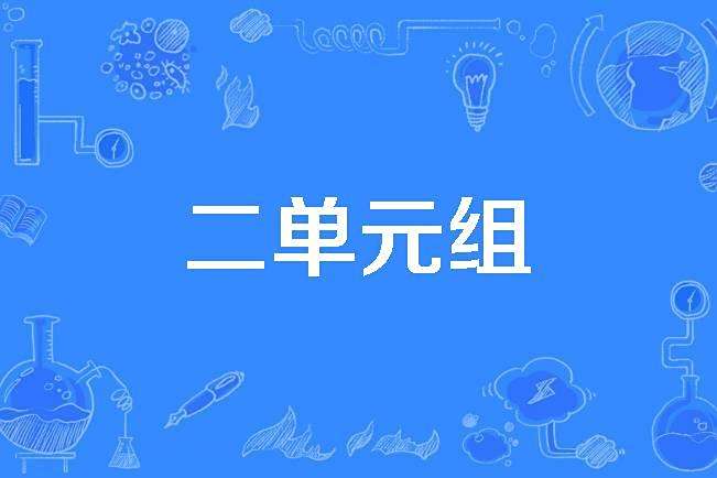 二單元組
