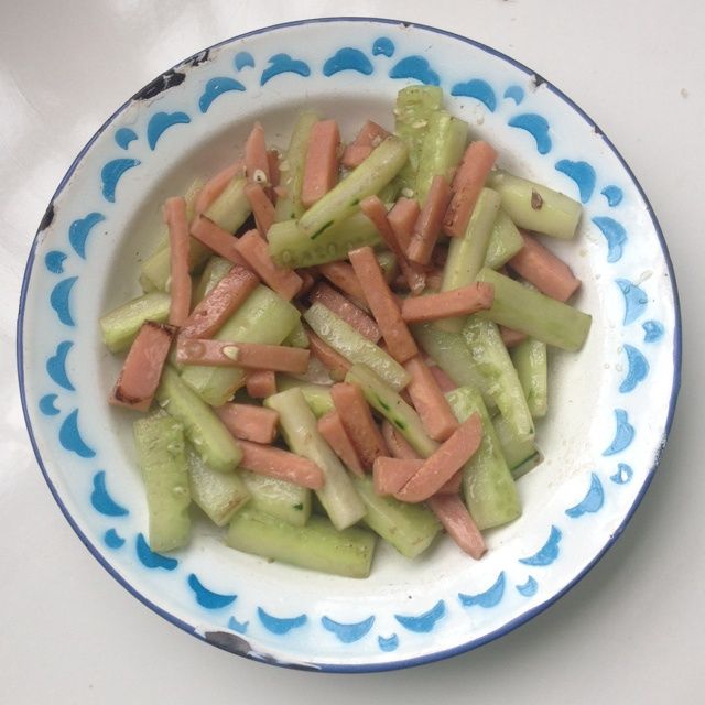 火腿黃瓜 火腿黃瓜
