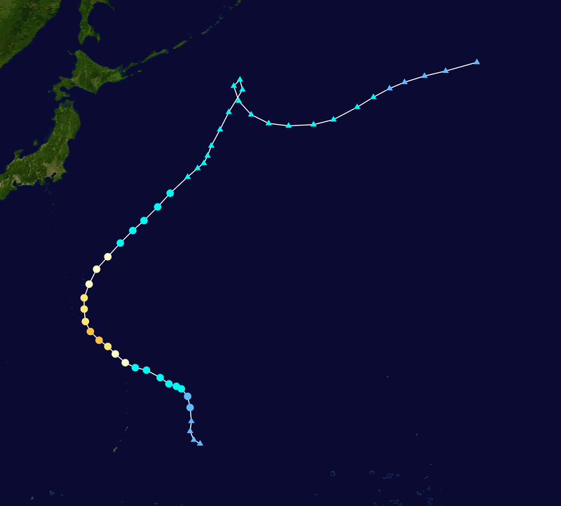 2015年第20號颱風“科羅旺”路徑圖