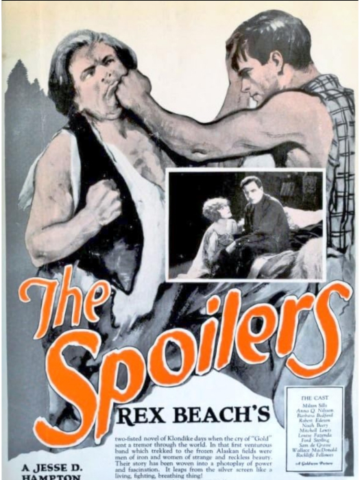 The Spoilers(美國1923年Lambert Hillyer執導的電影) The Spoilers(美國1923年Lambert Hillyer執導的電影)